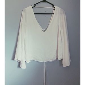White top Trafaluc collection by ZARA